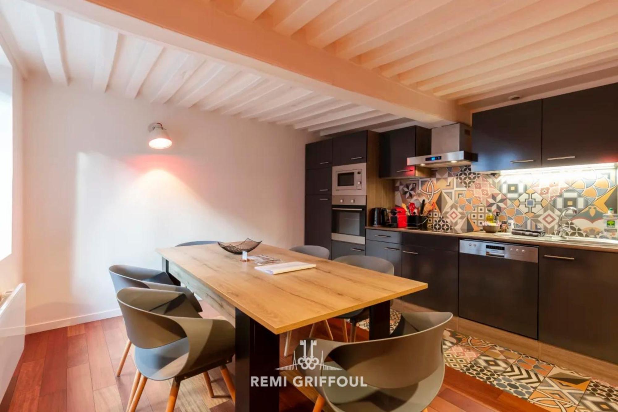 Appartement Le Rêve d'Alice New - Charming duplex in the heart of Honfleur - 2 to 4 P Extérieur photo