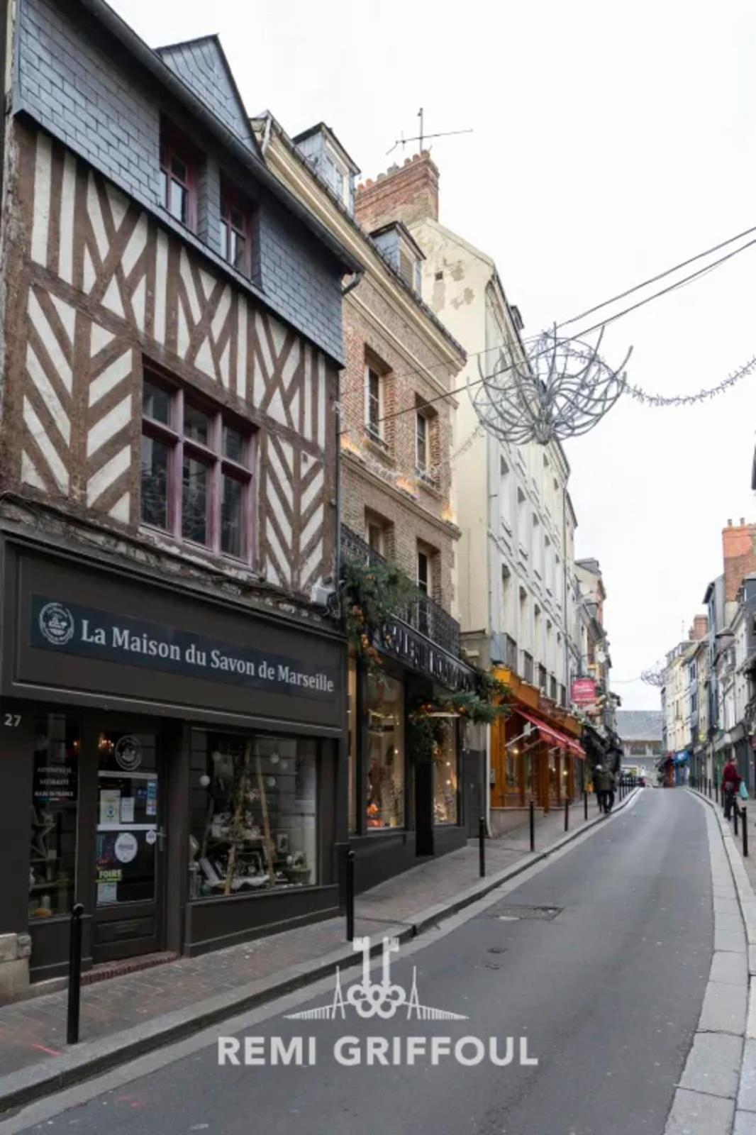 Appartement Le Rêve d'Alice New - Charming duplex in the heart of Honfleur - 2 to 4 P Extérieur photo