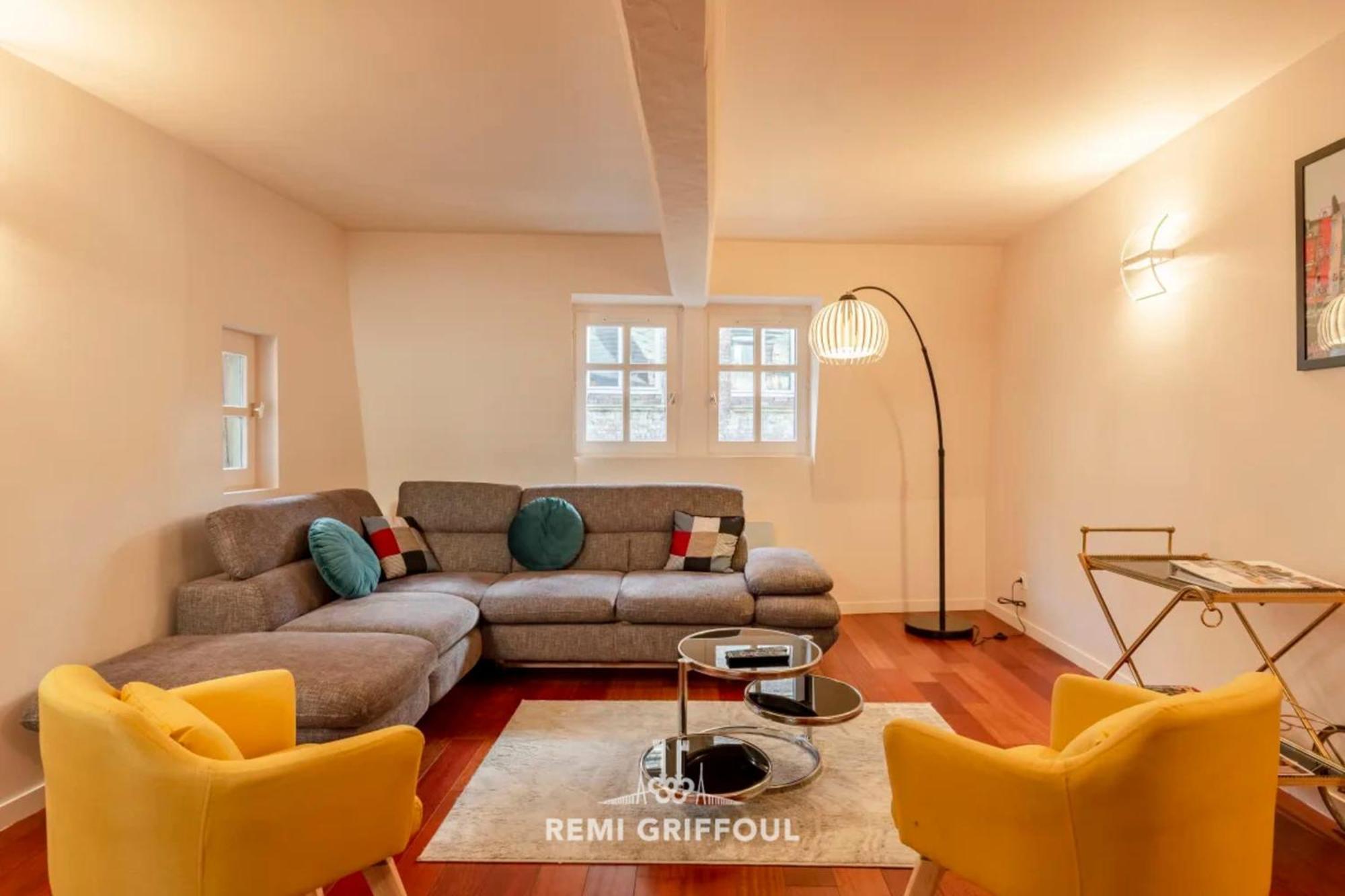 Appartement Le Rêve d'Alice New - Charming duplex in the heart of Honfleur - 2 to 4 P Extérieur photo